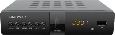 Mediasonic HomeWorx HW250STB ATSC digital converter box